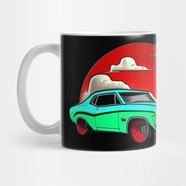 Classic Muscle Car by D's Tee's